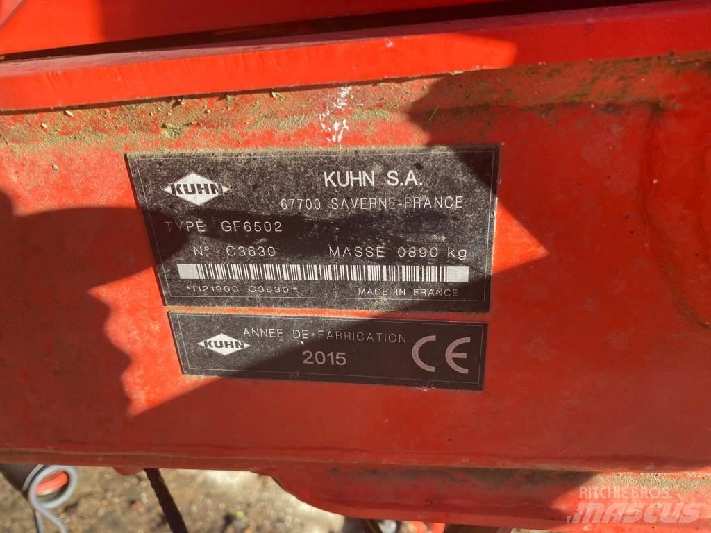 Kuhn GF 6502 Vaalutid ja kaarutid