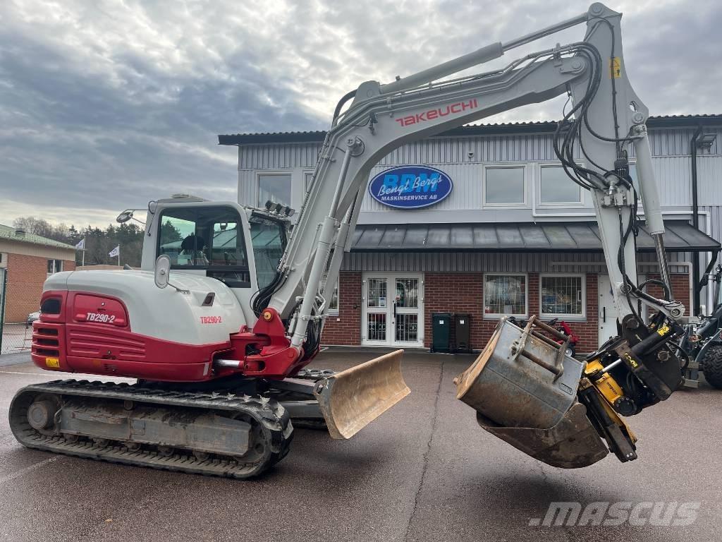 Takeuchi TB 290-2 Väikeekskavaatorid 7t-12t