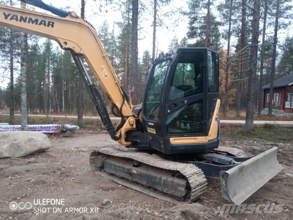 Yanmar Vio 80-1A Väikeekskavaatorid 7t-12t