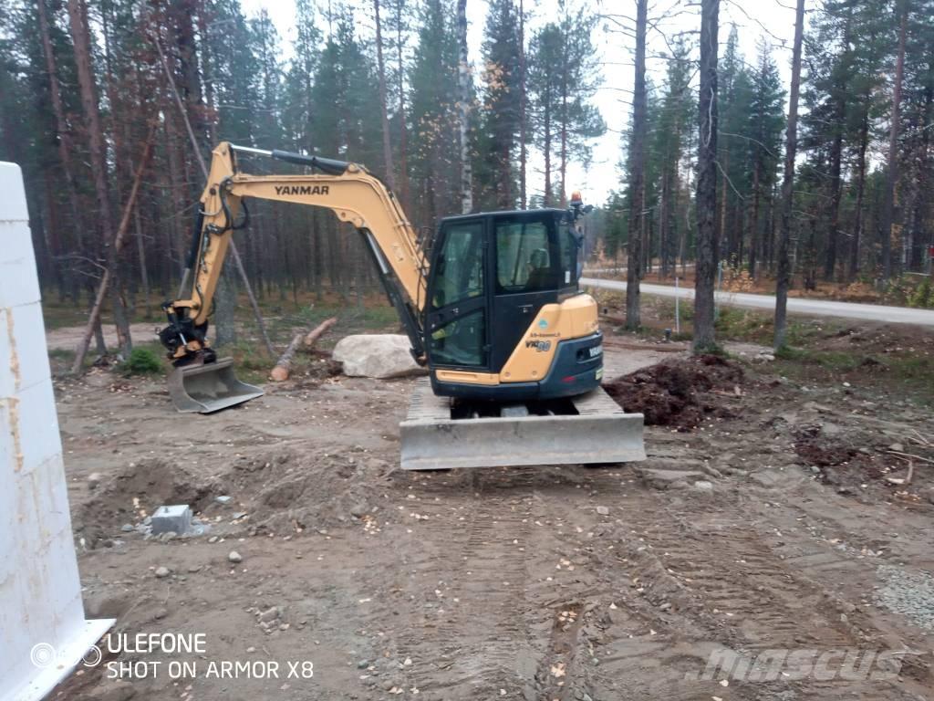 Yanmar Vio 80-1A Väikeekskavaatorid 7t-12t