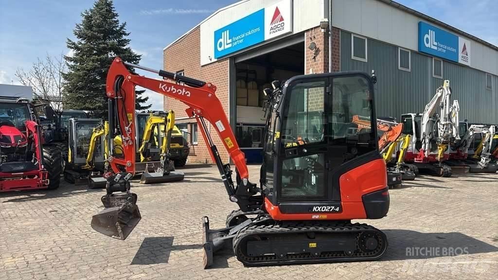 Kubota KX027-4 Miniekskavaatorid < 7 t