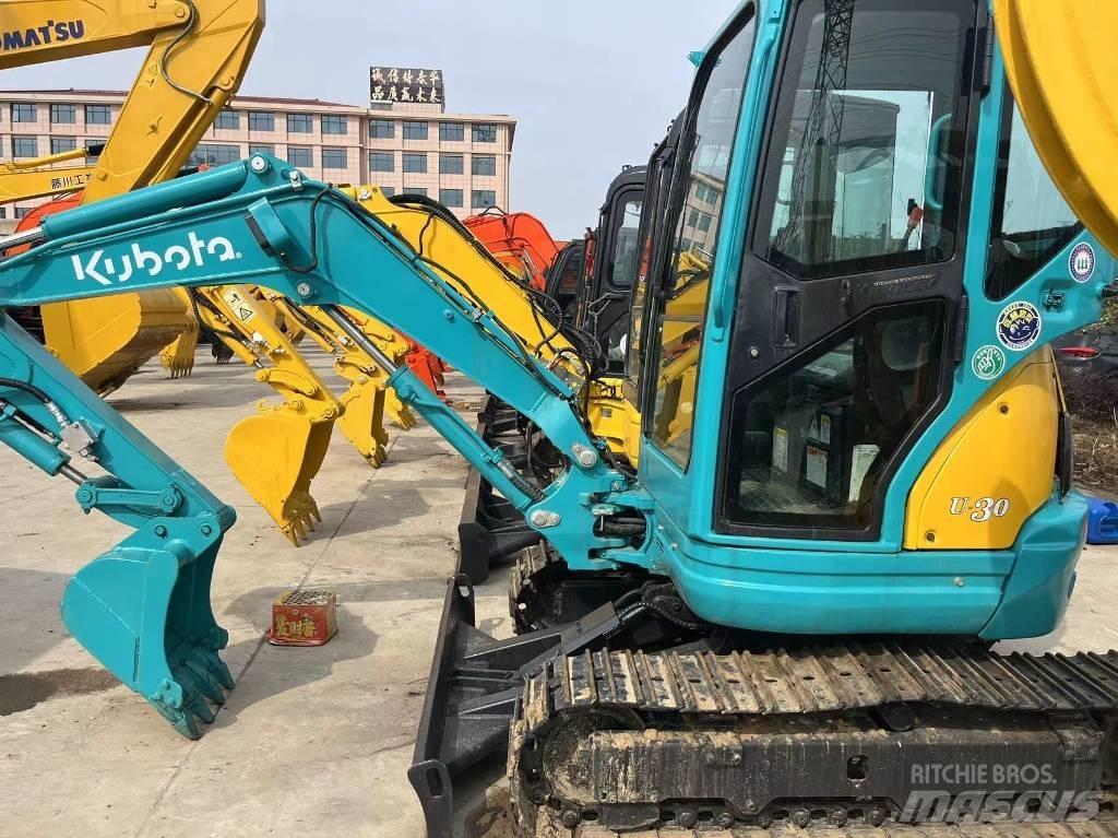 Kubota U 30 Roomikekskavaatorid