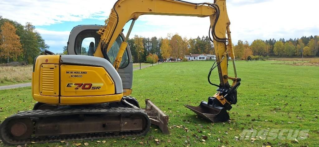 Kobelco E 70 SR Roomikekskavaatorid