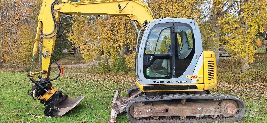 Kobelco E 70 SR Roomikekskavaatorid
