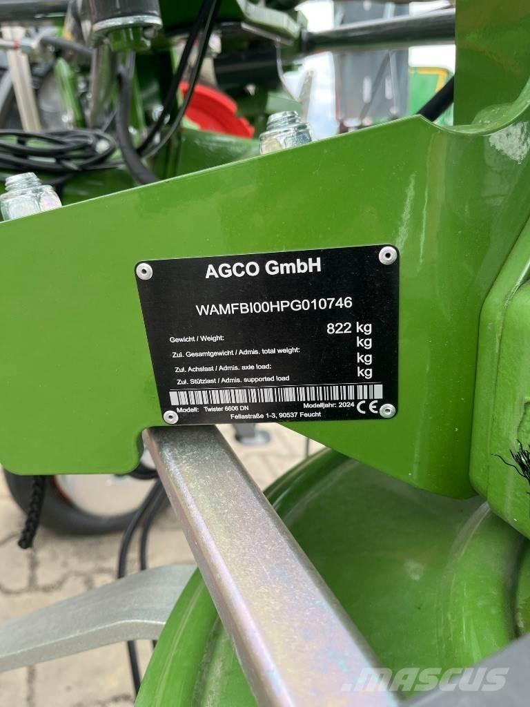 Fendt Twister 6606 Vaalutid ja kaarutid
