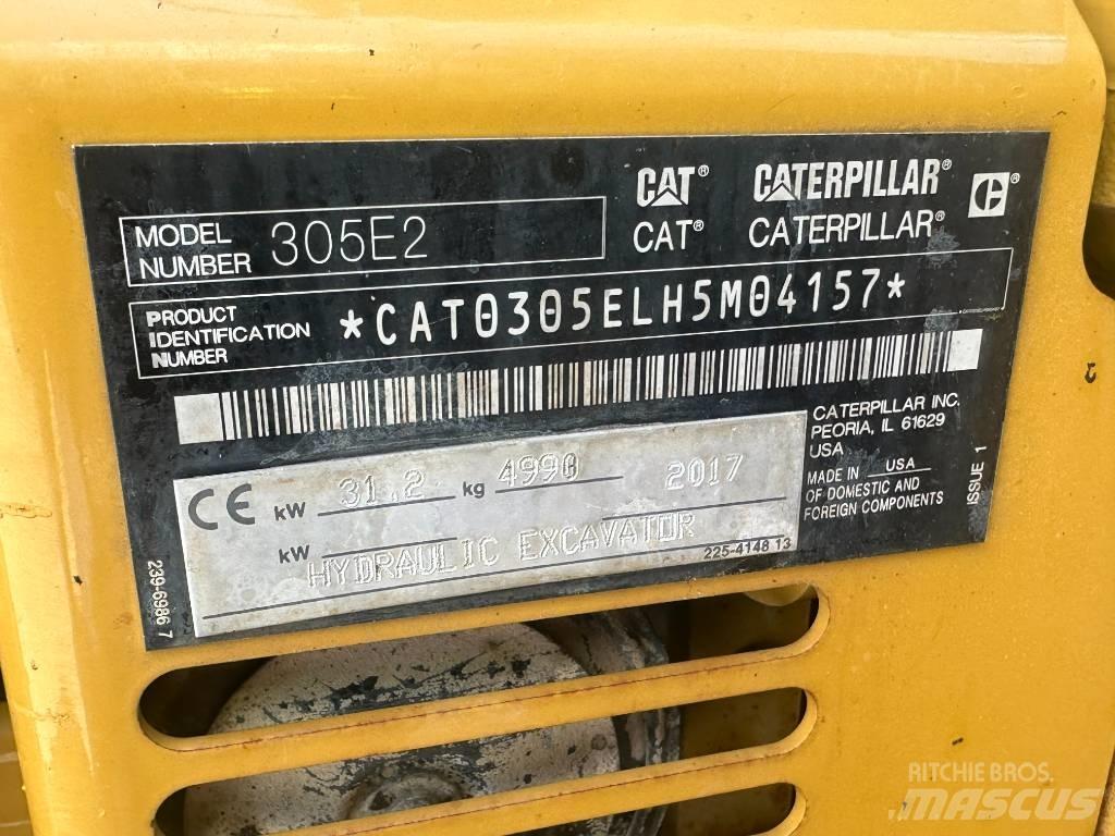 CAT 305 E CR Miniekskavaatorid < 7 t