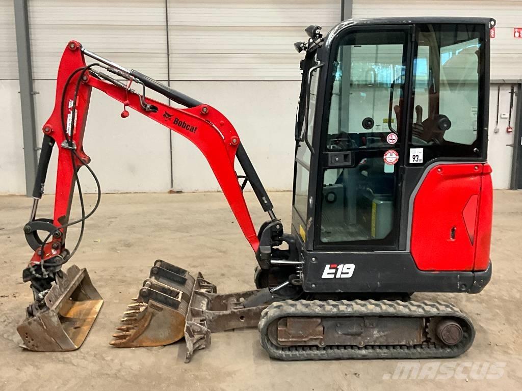 Bobcat E 19 Miniekskavaatorid < 7 t