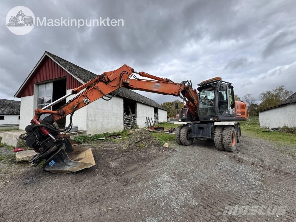Hitachi ZX 140 W-3 Ratasekskavaatorid