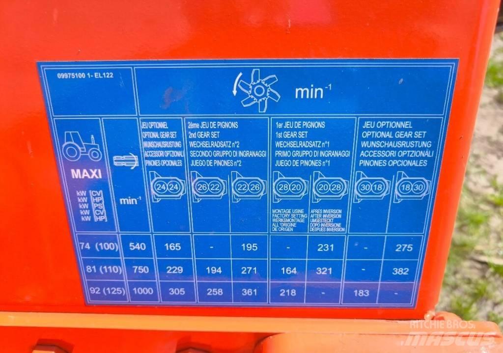 Kuhn EL 122-250 Randaalid/mullafreesid