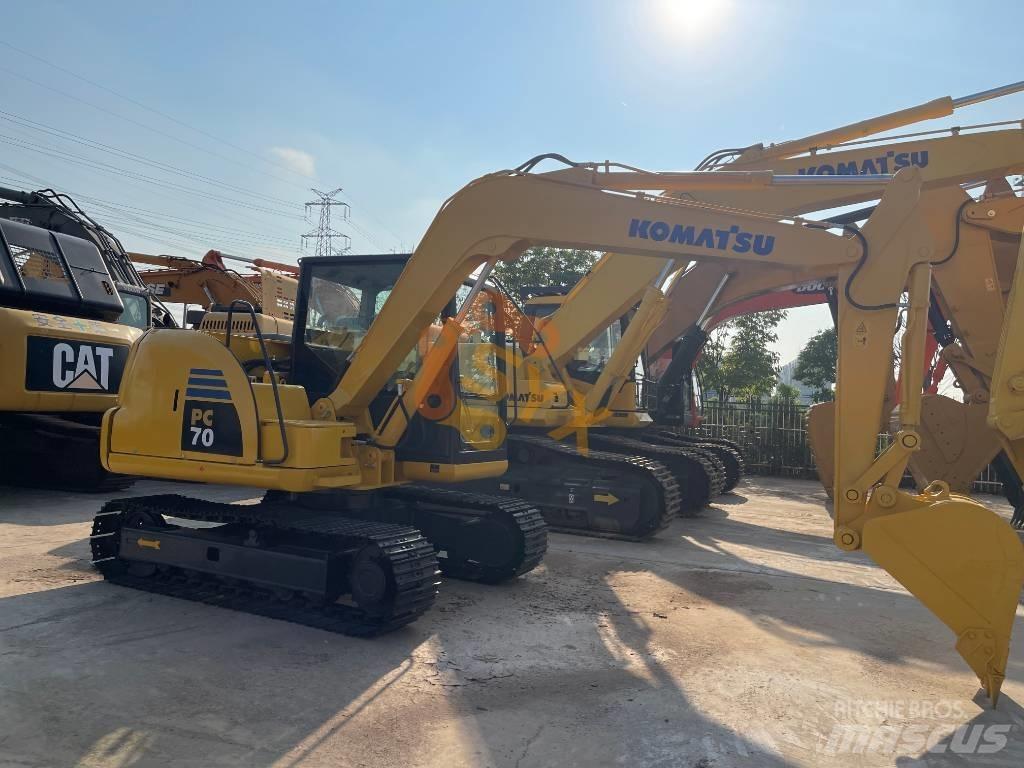 Komatsu PC 70 Miniekskavaatorid < 7 t