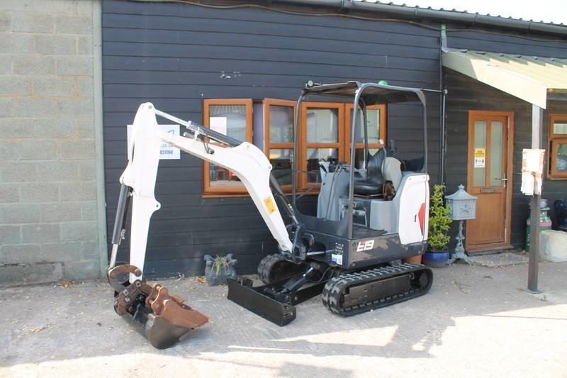 Bobcat E 19 Miniekskavaatorid < 7 t