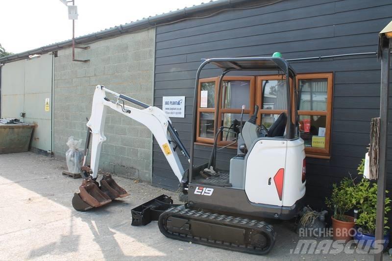 Bobcat E 19 Miniekskavaatorid < 7 t