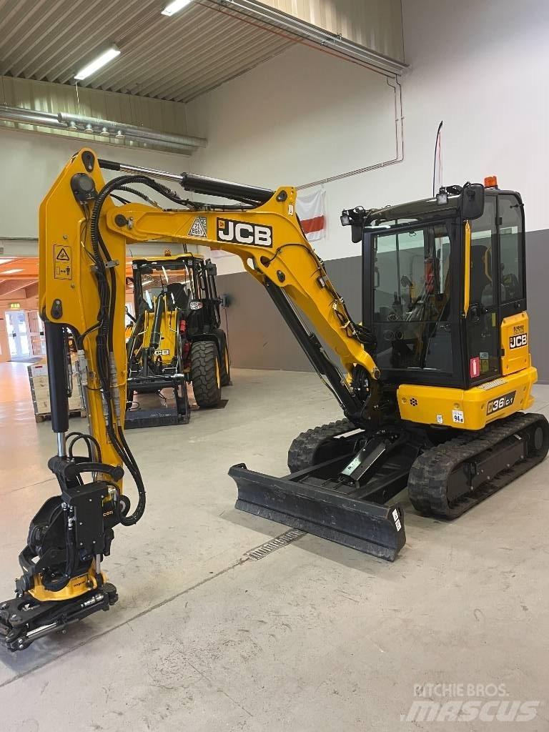 JCB 36 C-1 Miniekskavaatorid < 7 t