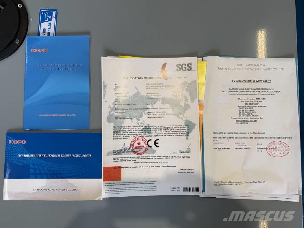 Ashita 110 kva Diiselgeneraatorid