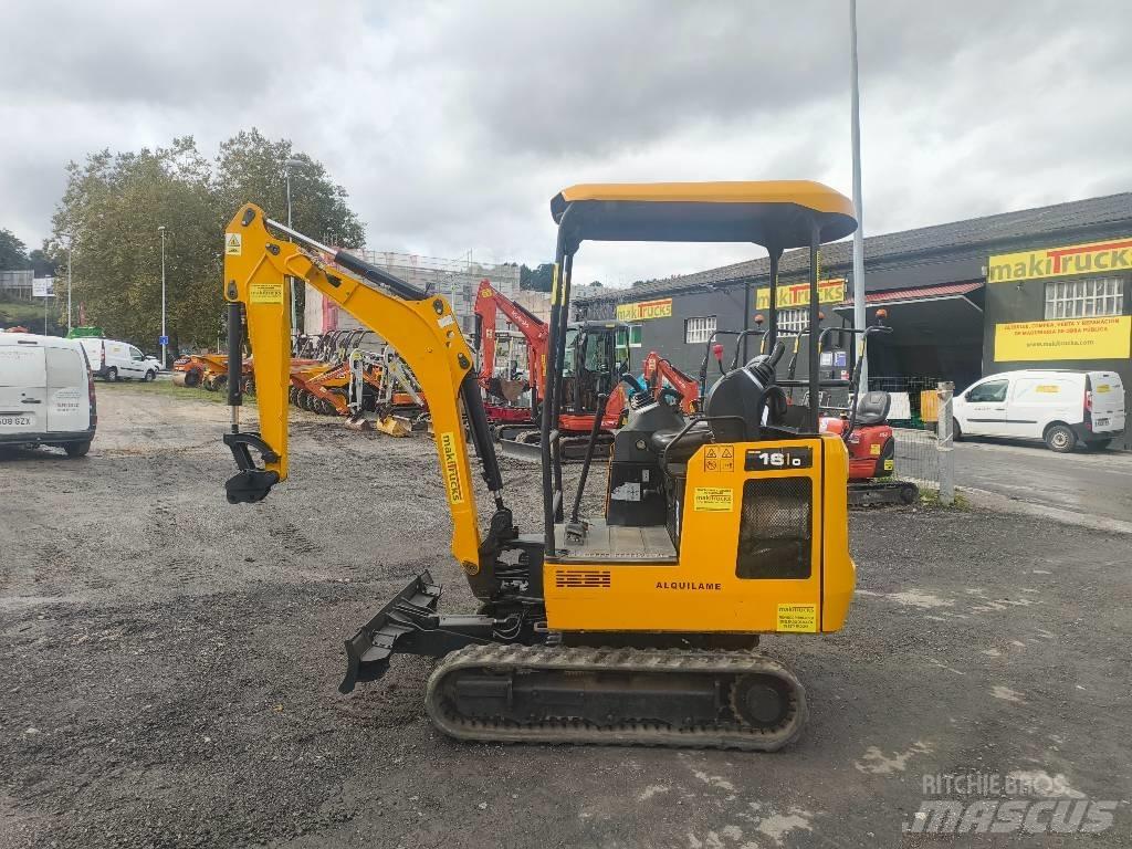JCB 16 C-1 Miniekskavaatorid < 7 t