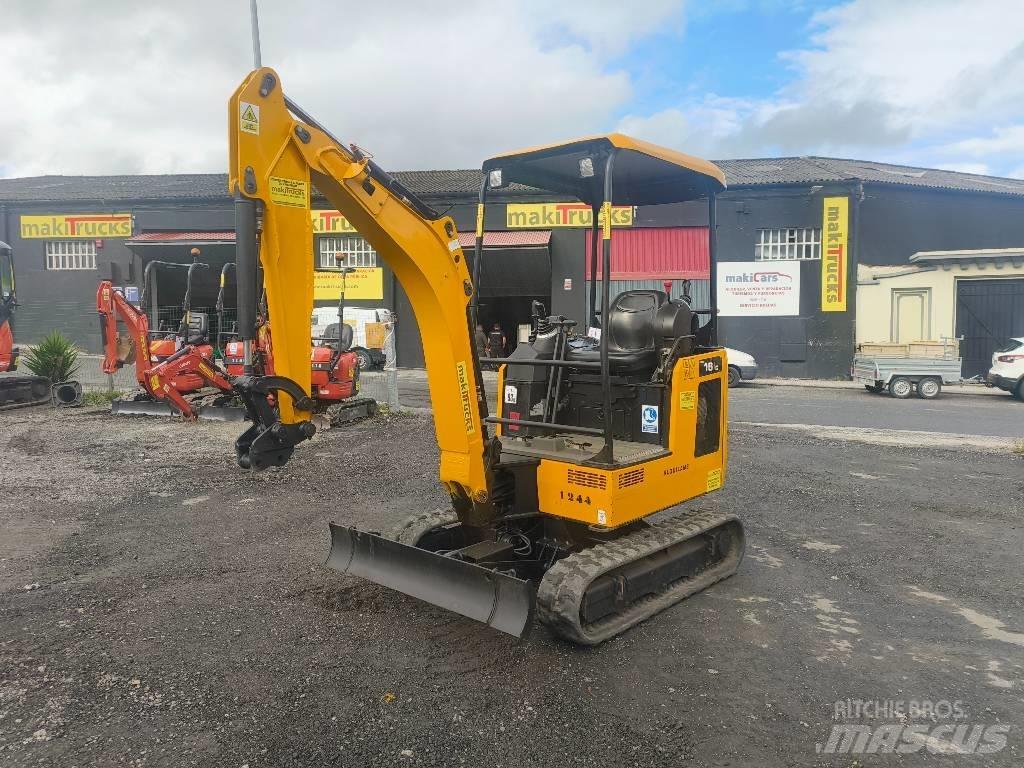 JCB 16 C-1 Miniekskavaatorid < 7 t