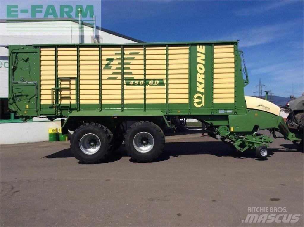 Krone zx 450 gd Viljavankrid