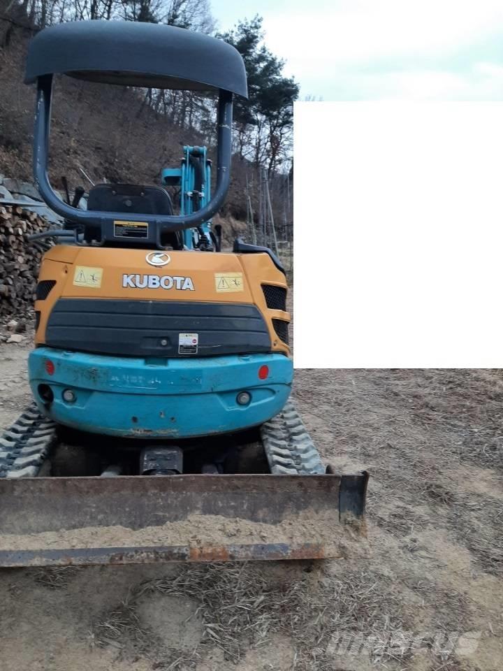 Kubota U 20 Miniekskavaatorid < 7 t