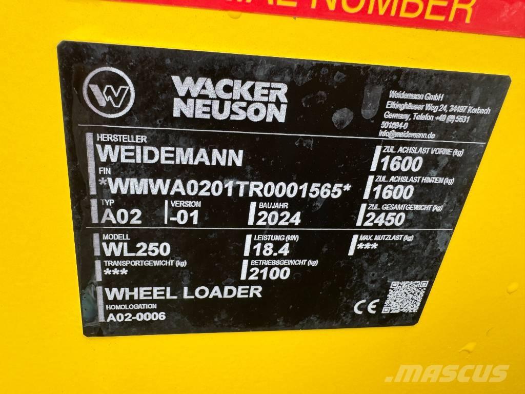 Wacker Neuson WL 250 Rataslaadurid