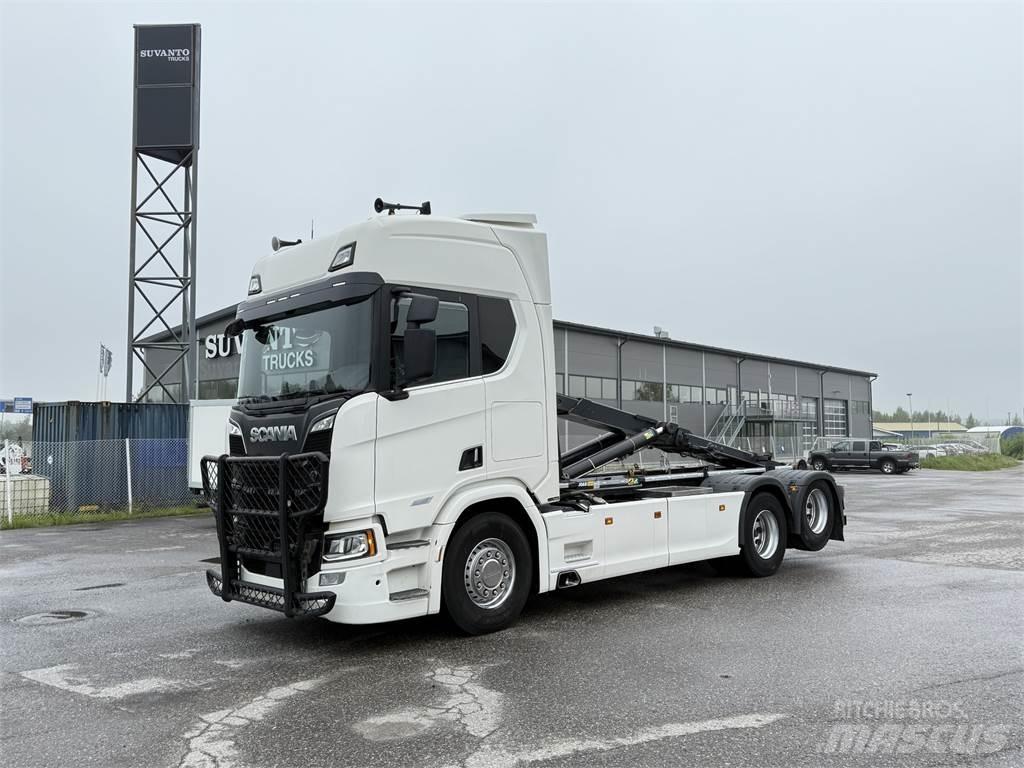 Scania R650 6X2 Konksliftveokid