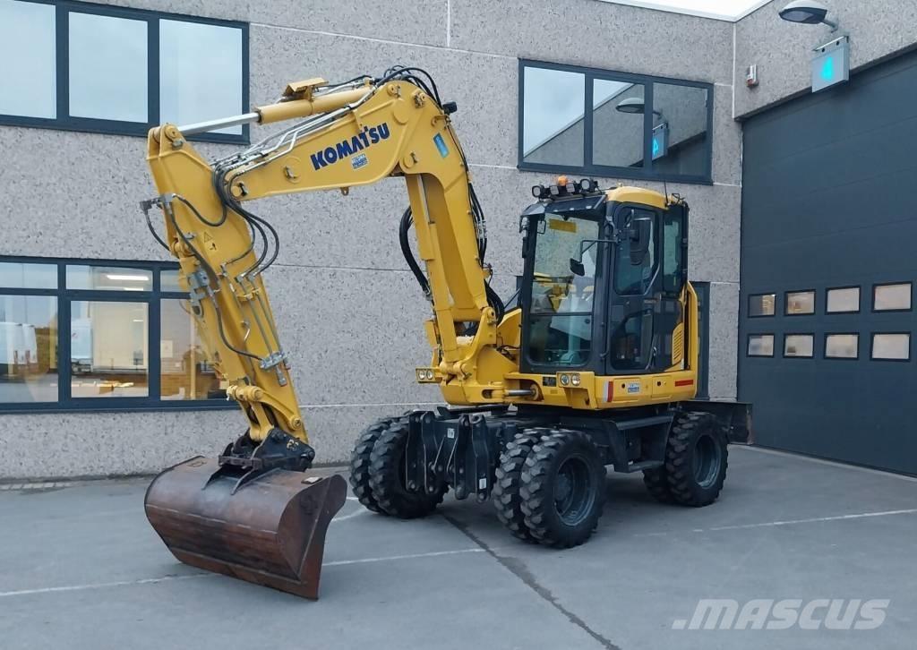 Komatsu PW 98 MR-11 Ratasekskavaatorid