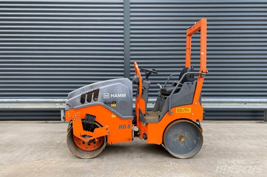 Hamm HD 8 VV Tandemrullid