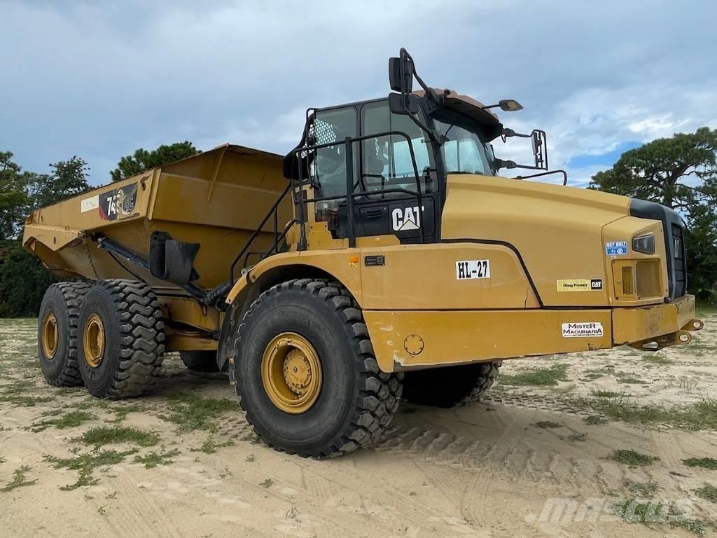 CAT 740 GC Liigendraamiga pinnaseveokid
