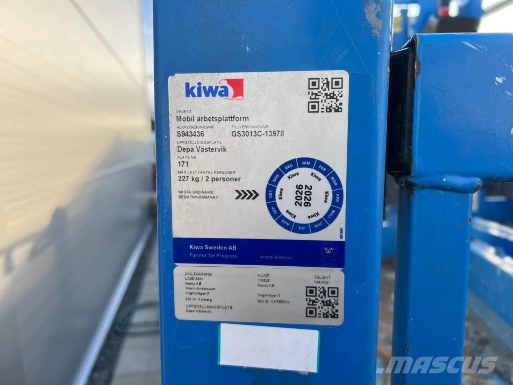 Genie GS 1932 Käärtõstukid