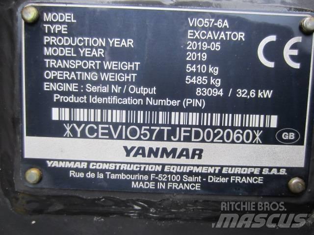 Yanmar Vio 57 Miniekskavaatorid < 7 t