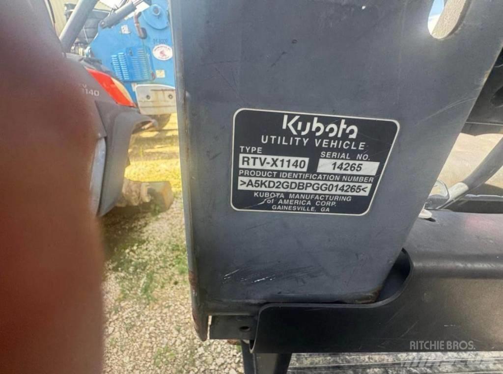 Kubota RTV-X 1140 Kommunaalteenuste tehnika