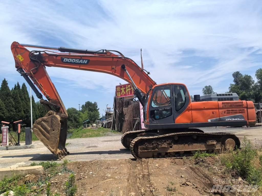 Doosan DX 340 LC-9C Roomikekskavaatorid