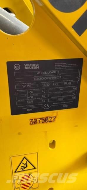 Wacker Neuson WL 20 Väikelaadurid