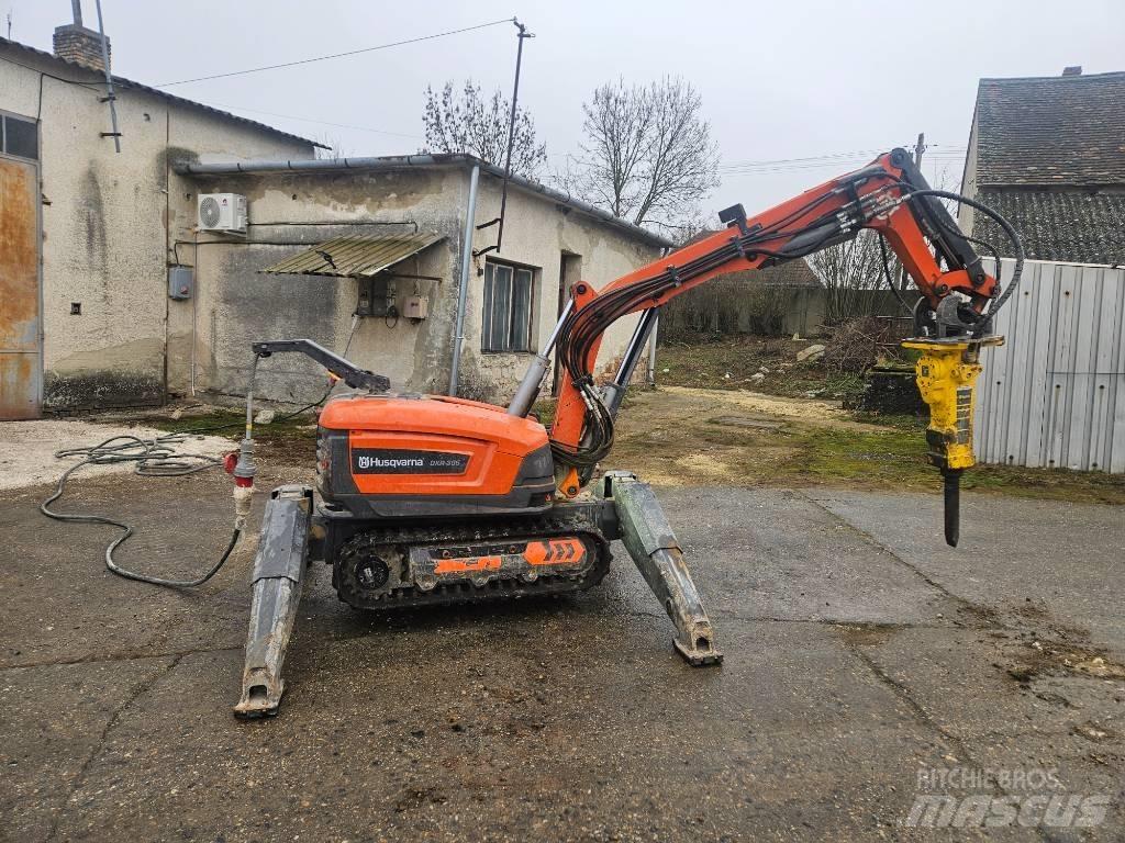 Husqvarna DXR305 Lammutusekskavaatorid