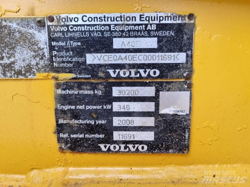 Volvo A 40 E Liigendraamiga pinnaseveokid