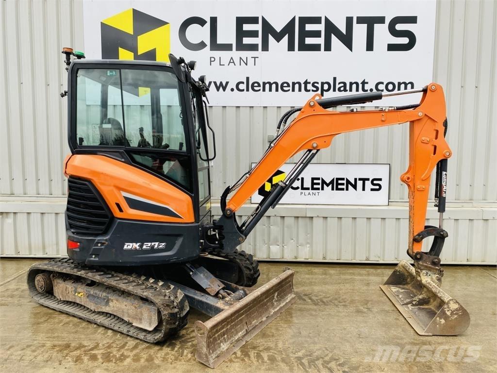 Doosan DX27Z Miniekskavaatorid < 7 t