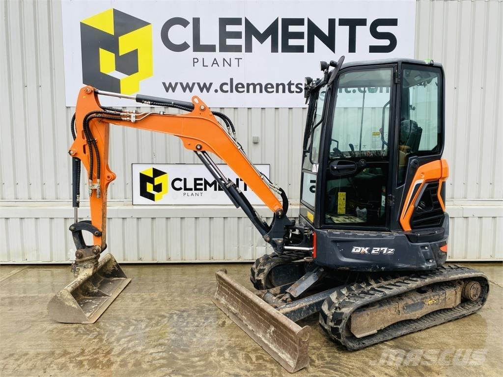 Doosan DX27Z Miniekskavaatorid < 7 t