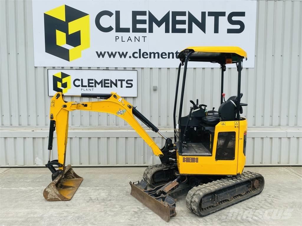 JCB 18Z-1 Miniekskavaatorid < 7 t