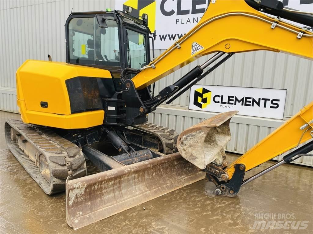 JCB 85Z-1 Väikeekskavaatorid 7t-12t