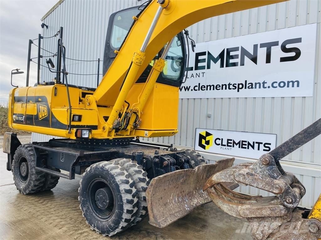 JCB JS160W Roomikekskavaatorid