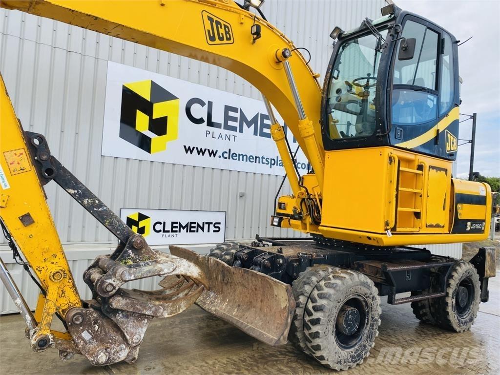 JCB JS160W Roomikekskavaatorid