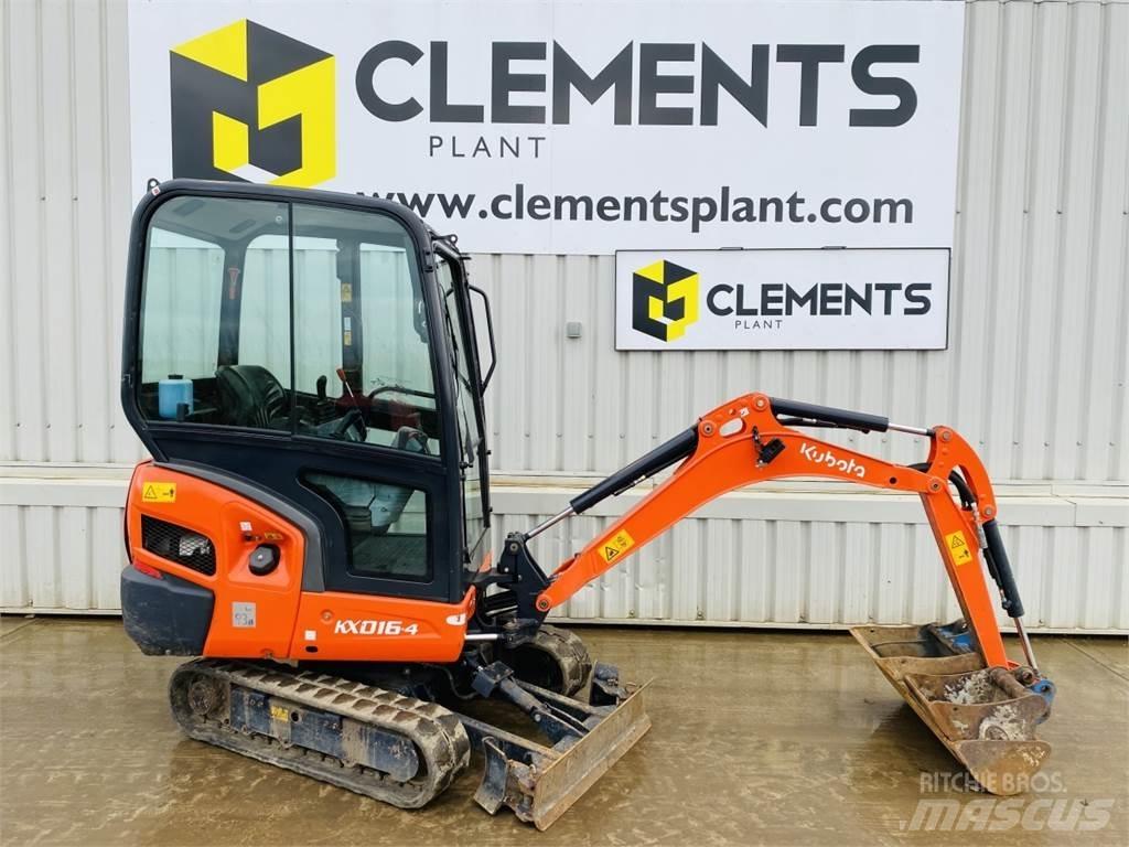 Kubota KX016-4 Miniekskavaatorid < 7 t