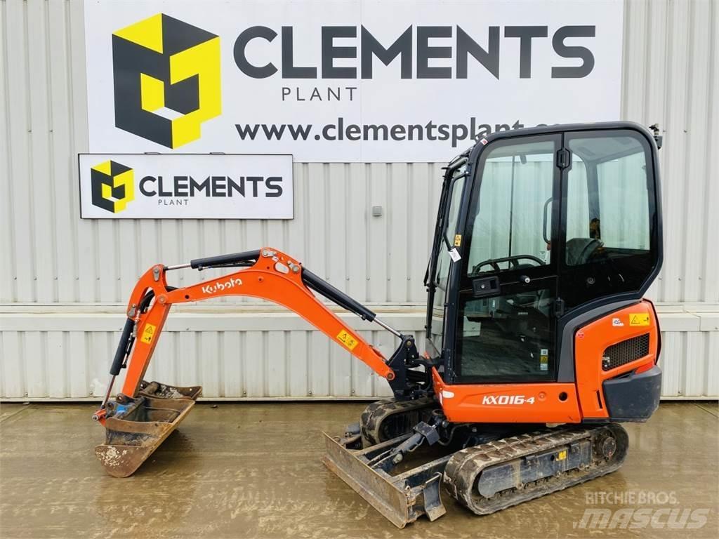 Kubota KX016-4 Miniekskavaatorid < 7 t