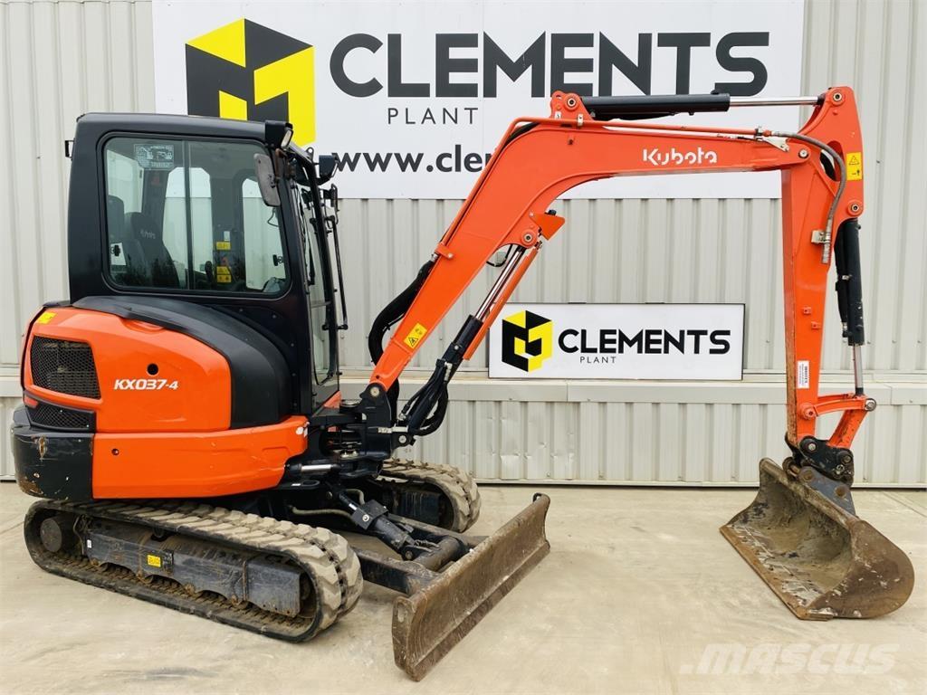 Kubota KX037-4 Miniekskavaatorid < 7 t