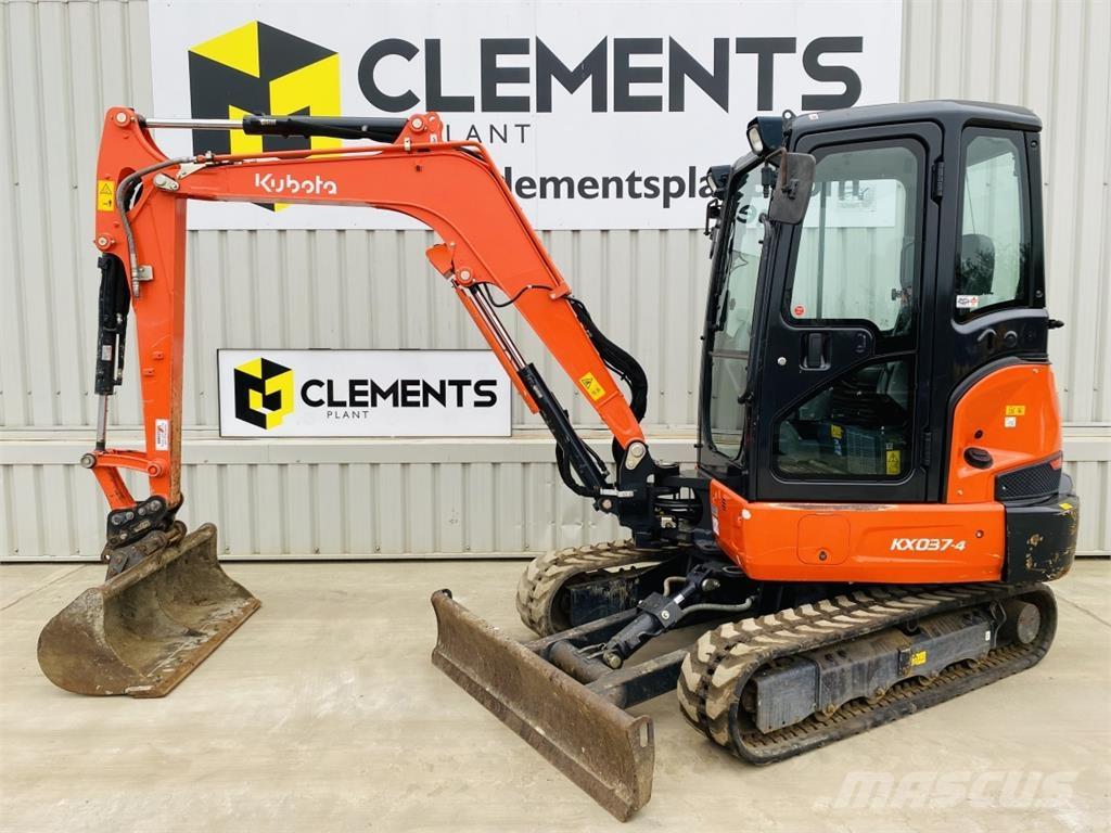 Kubota KX037-4 Miniekskavaatorid < 7 t