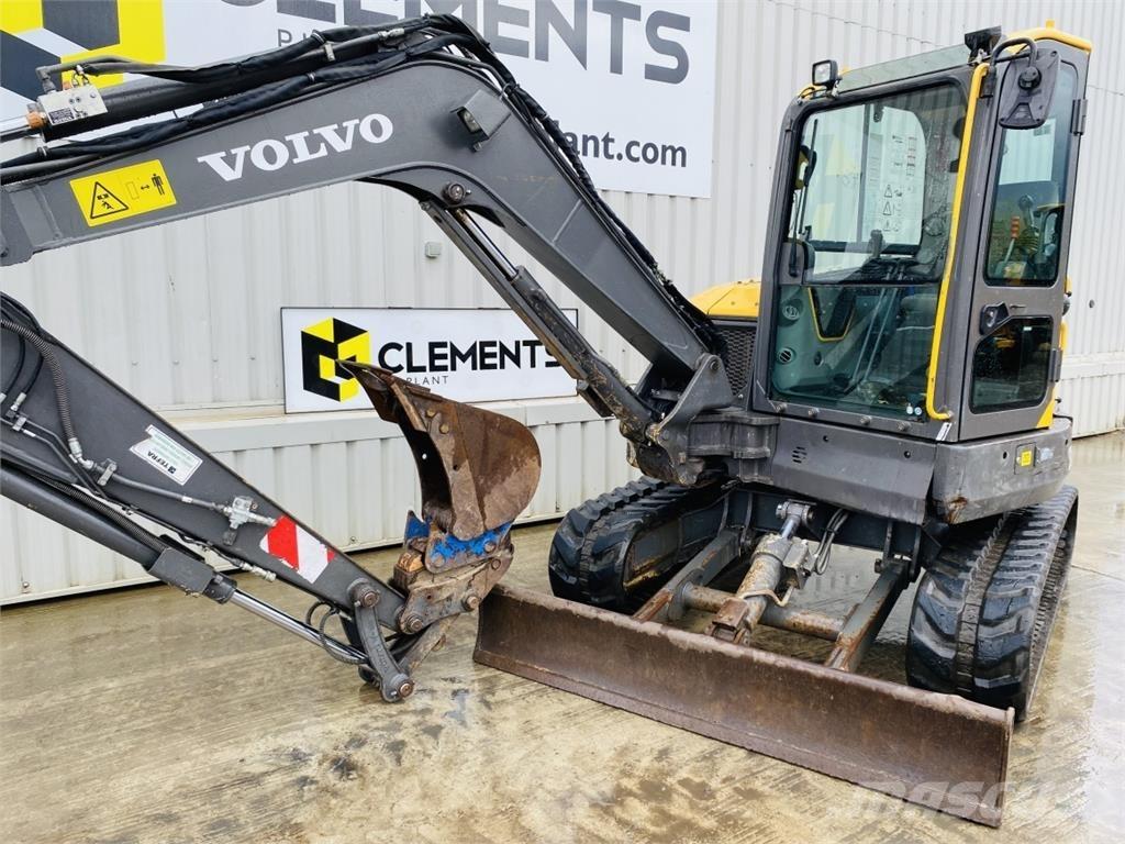 Volvo ECR58D Väikeekskavaatorid 7t-12t