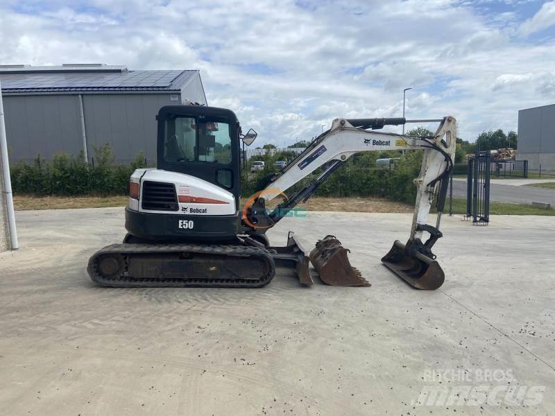 Bobcat E 50 Ratasekskavaatorid