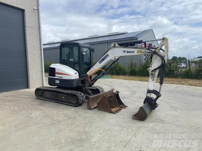 Bobcat E 50 Ratasekskavaatorid