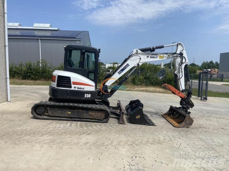 Bobcat E 50 Ratasekskavaatorid