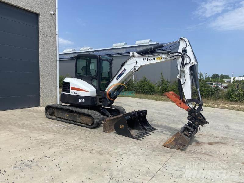 Bobcat E 50 Ratasekskavaatorid