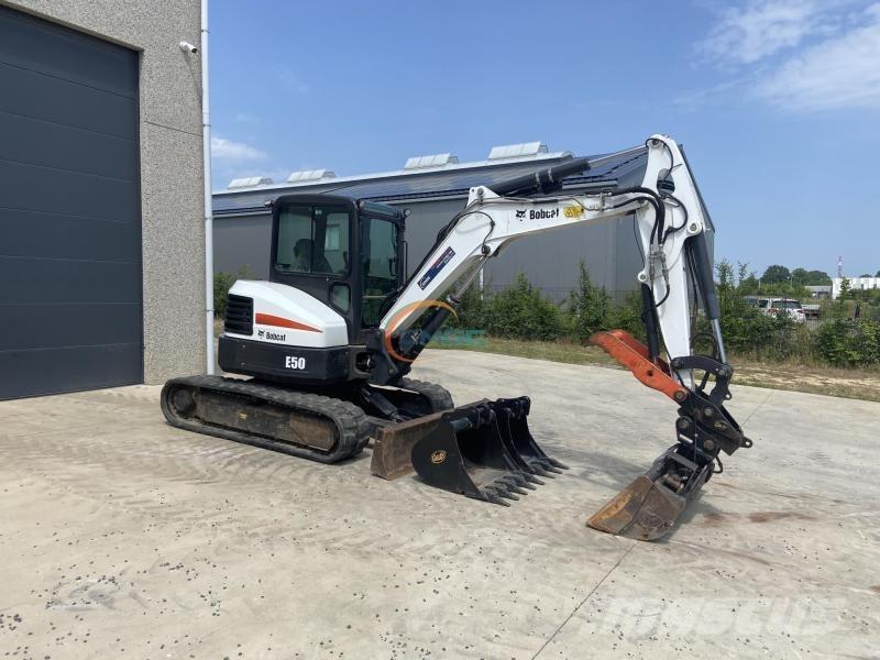 Bobcat E 50 Ratasekskavaatorid